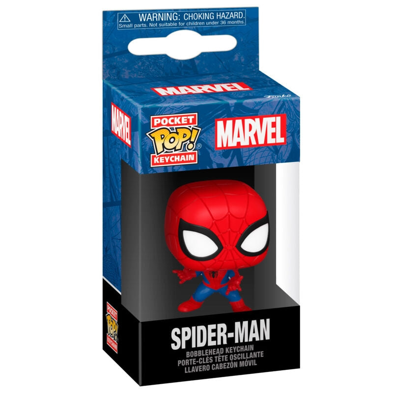 Spider-Man POP-nyckelring, Marvel Collectible Figur