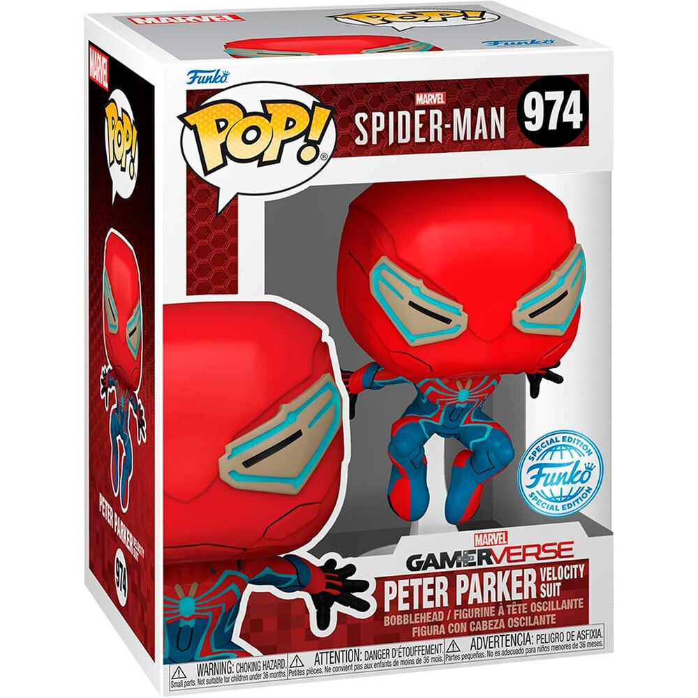 Spider-Man Peter Parker Actionfigur, exklusivt samlarobjekt