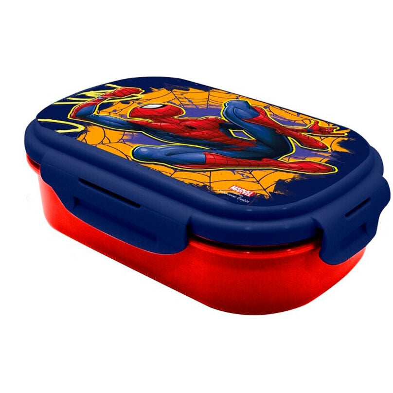Spiderman Lunchbox med bestickset för barn