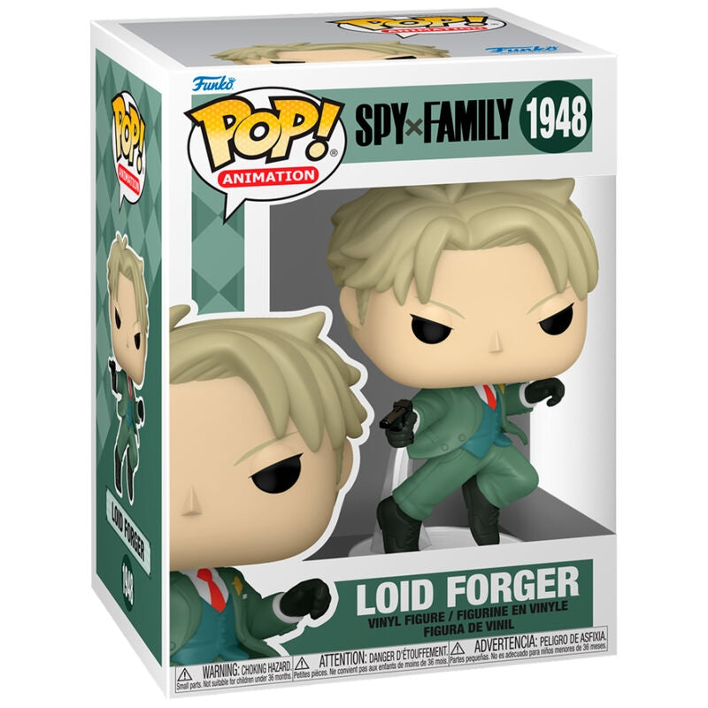 Spy x Family Loid Forger POP-figur - Samlarleksak, 4-tums