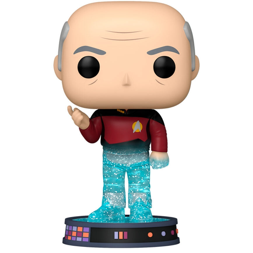 Star Trek Jean-Luc Picard POP-figur, samlarleksak i vinyl