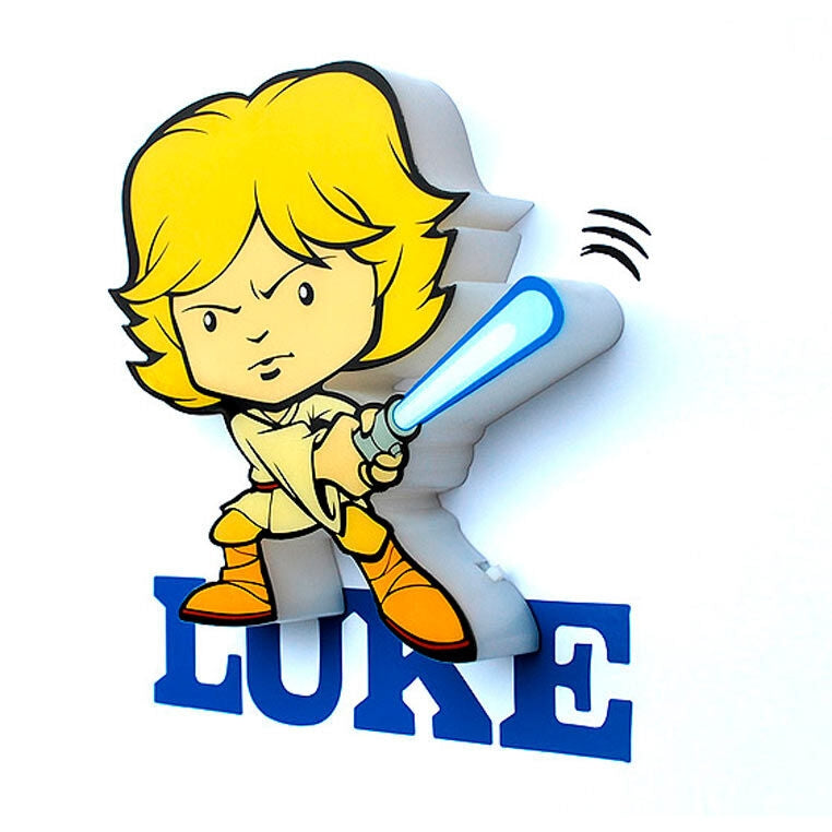 Star Wars 3D Light FX minilampa - Luke Skywalker Design