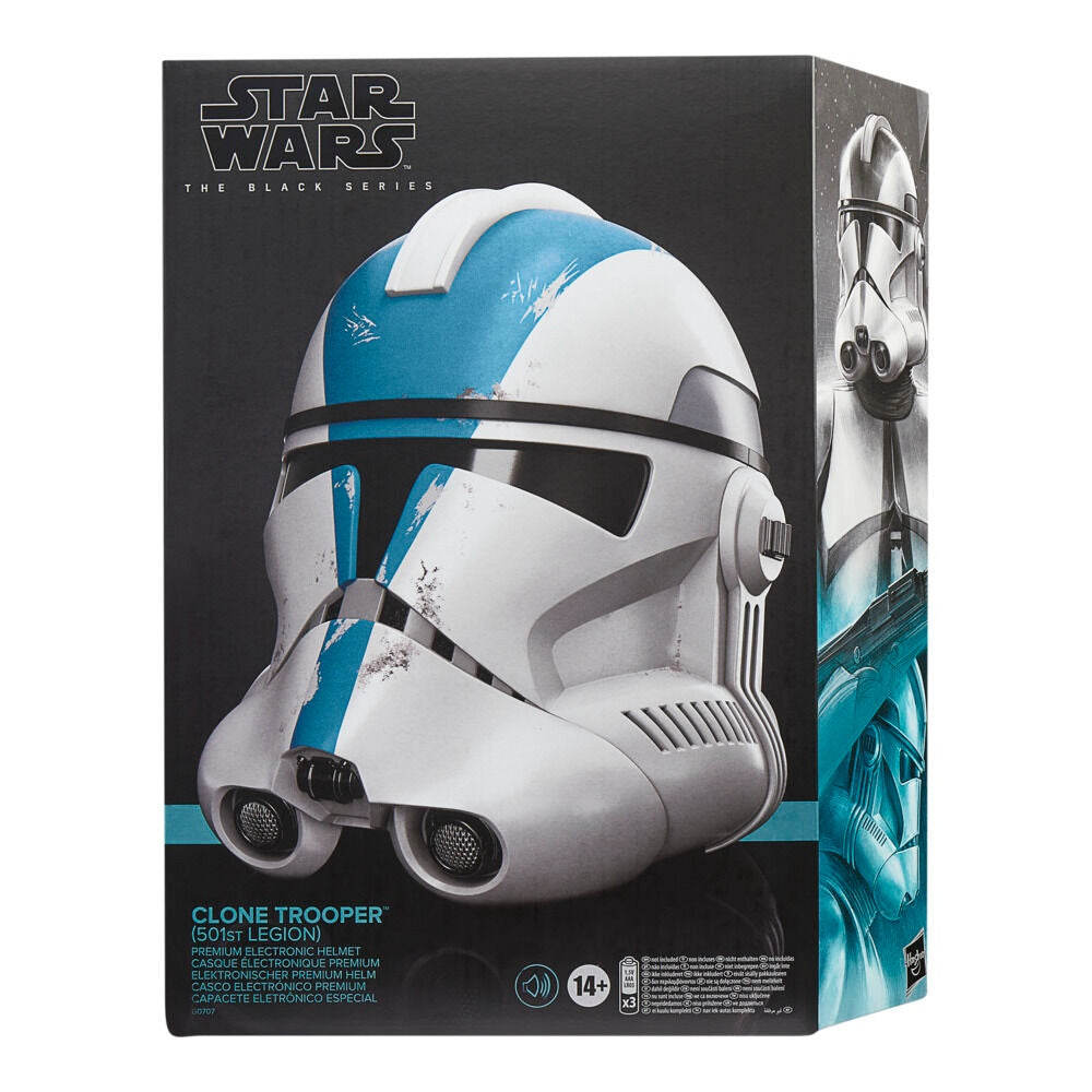 Star Wars Clone Trooper elektronisk hjälm med röstväxlare