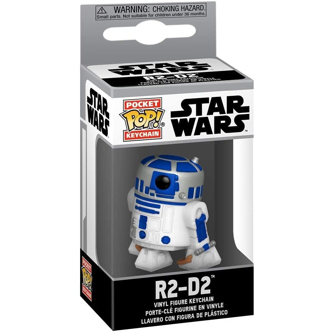 Star Wars R2-D2 POP-nyckelring i fickan, samlarfigur