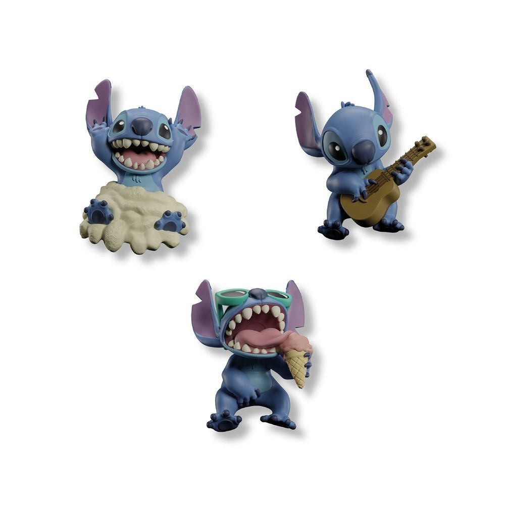 Stitch 3D-magnetset - 3 delar för heminredning