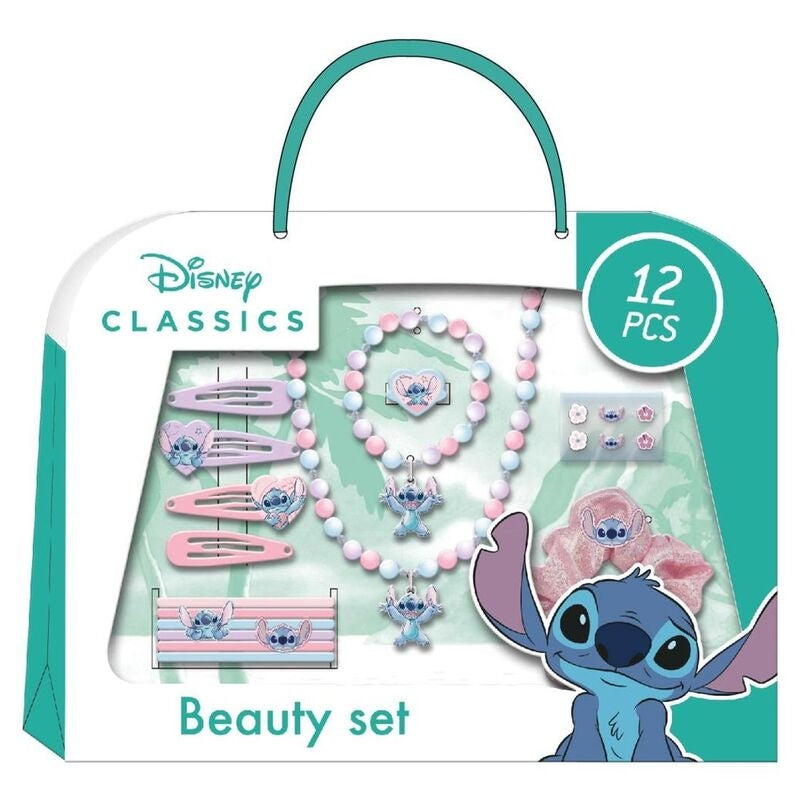Stitch Beauty Set med sminkborstar och tillbehör