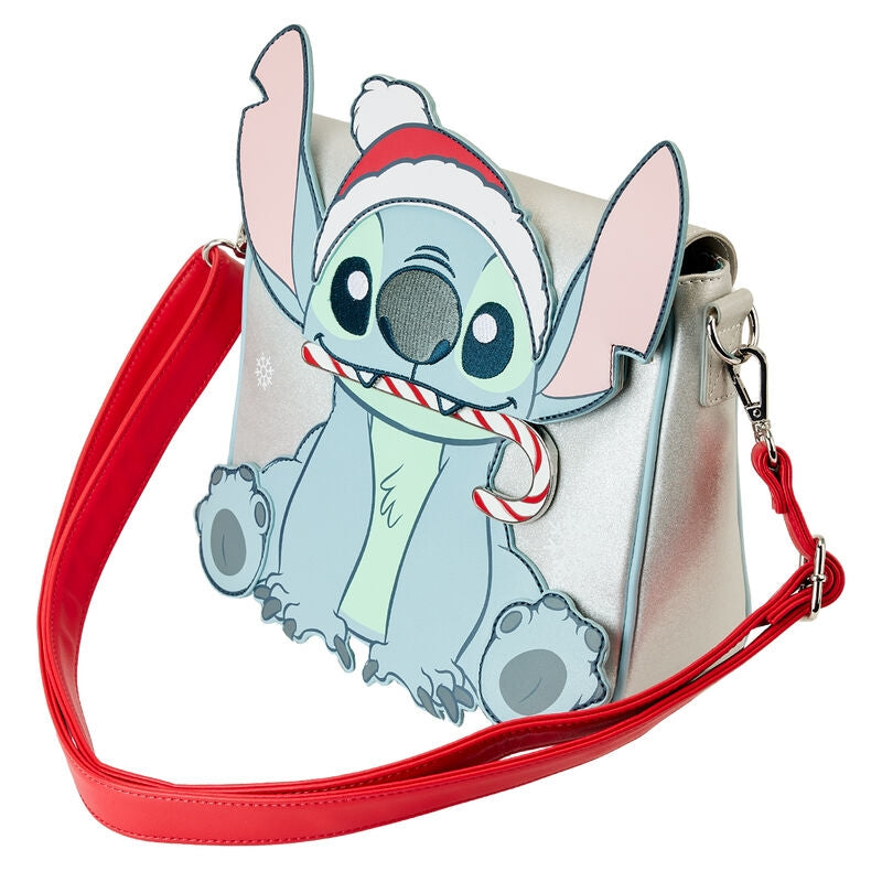Stitch Holiday Glitter Crossbody-väska för Disney-fans