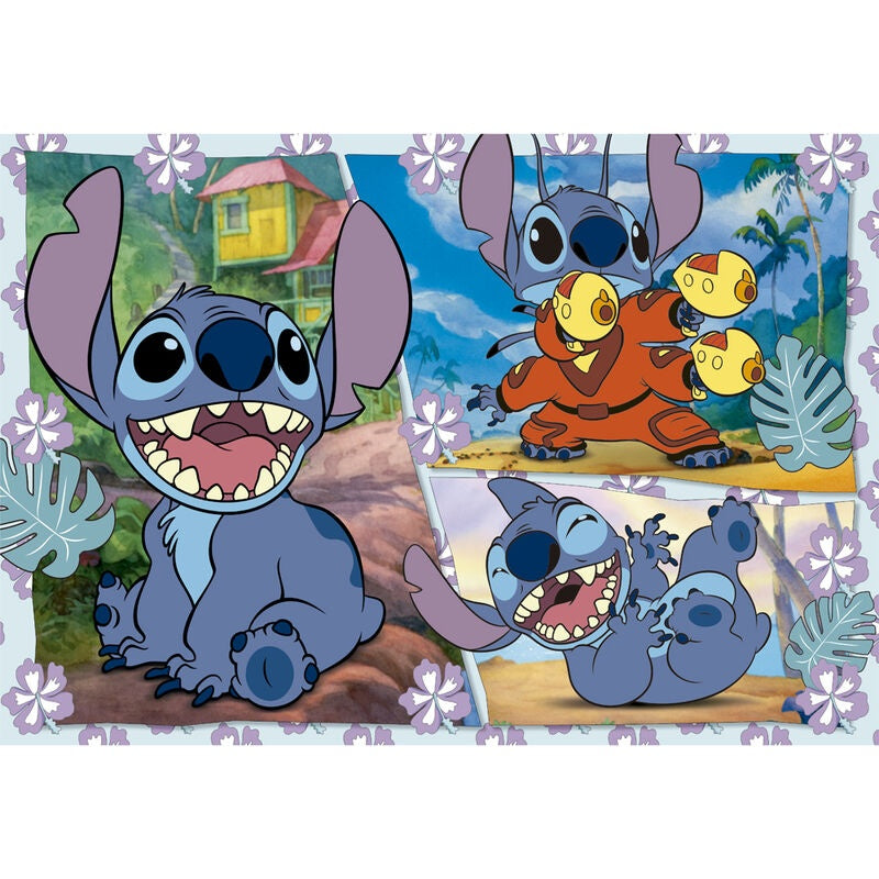 Stitch Maxi Puzzle 104 bitar för rolig familjeunderhållning