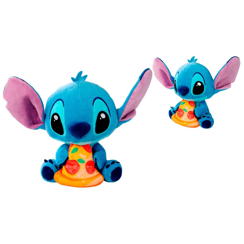 Stitch Pizza Plyschleksak 25 cm - Mjuk, söt, samlarbar