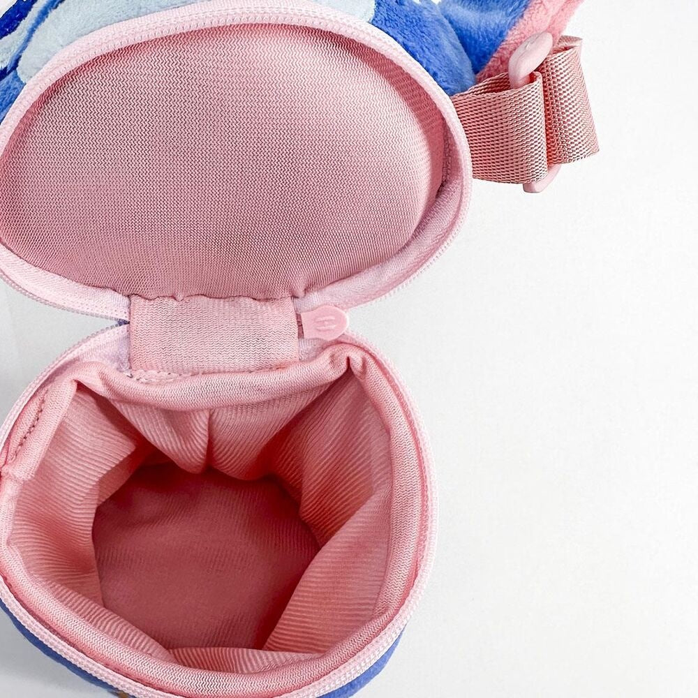 Stitch Plysch Ryggsäck med justerbara remmar och dragkedja