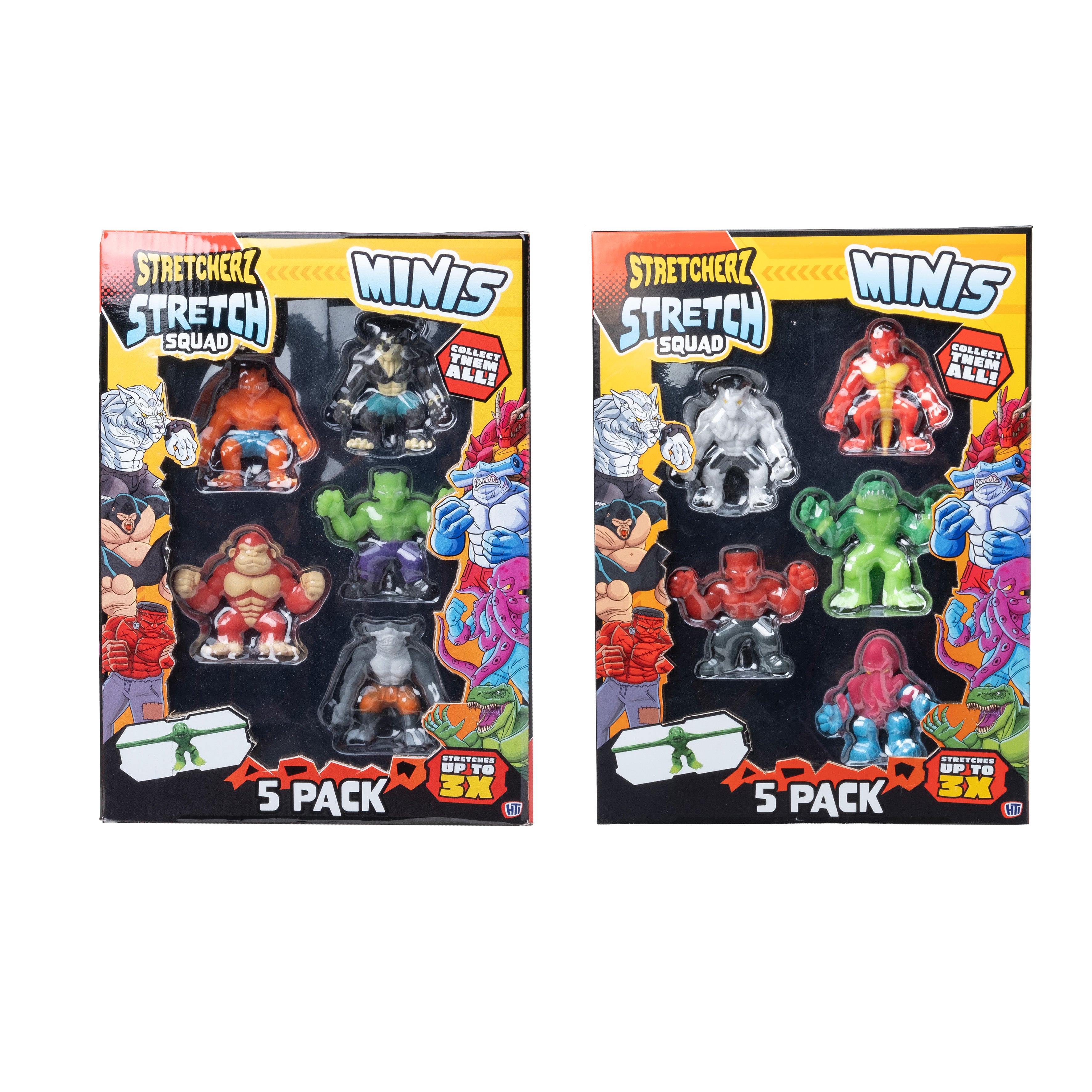 Stretch Squad Minis Stretchfigurer 5 St