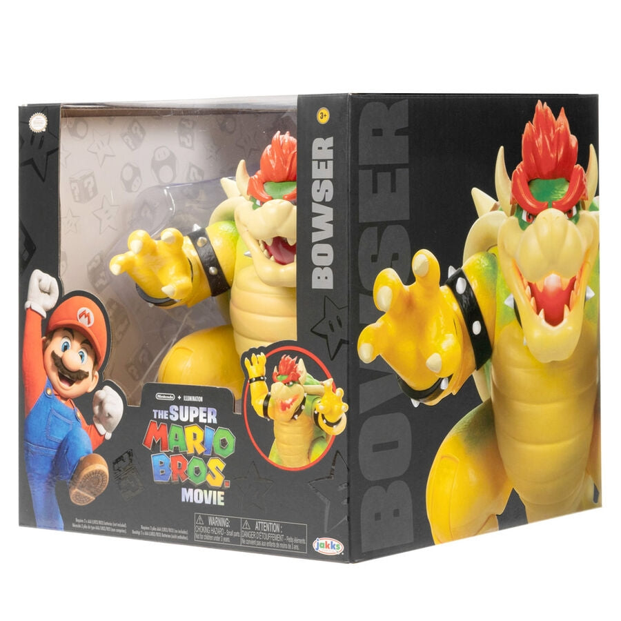 Super Mario Bros Bowser figur 17,5 cm samlarleksak