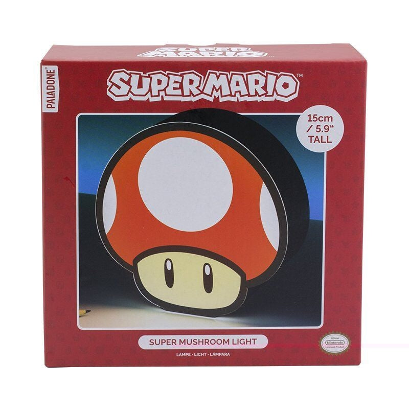 Super Mario Bros Mushroom Night Light, LED, heminredning