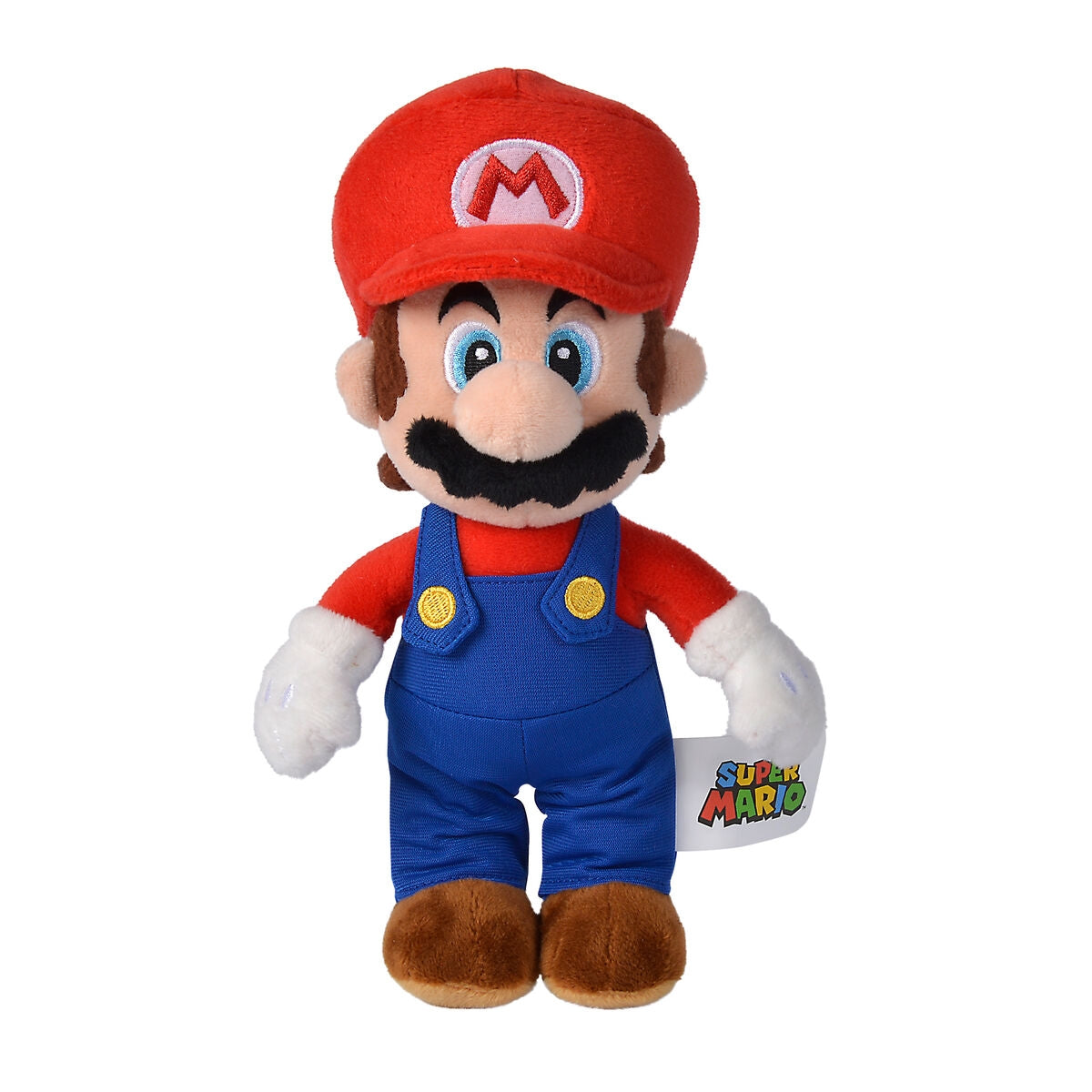 Super Mario Plyschleksak 20 cm - Mjuk, samlarbar, rolig