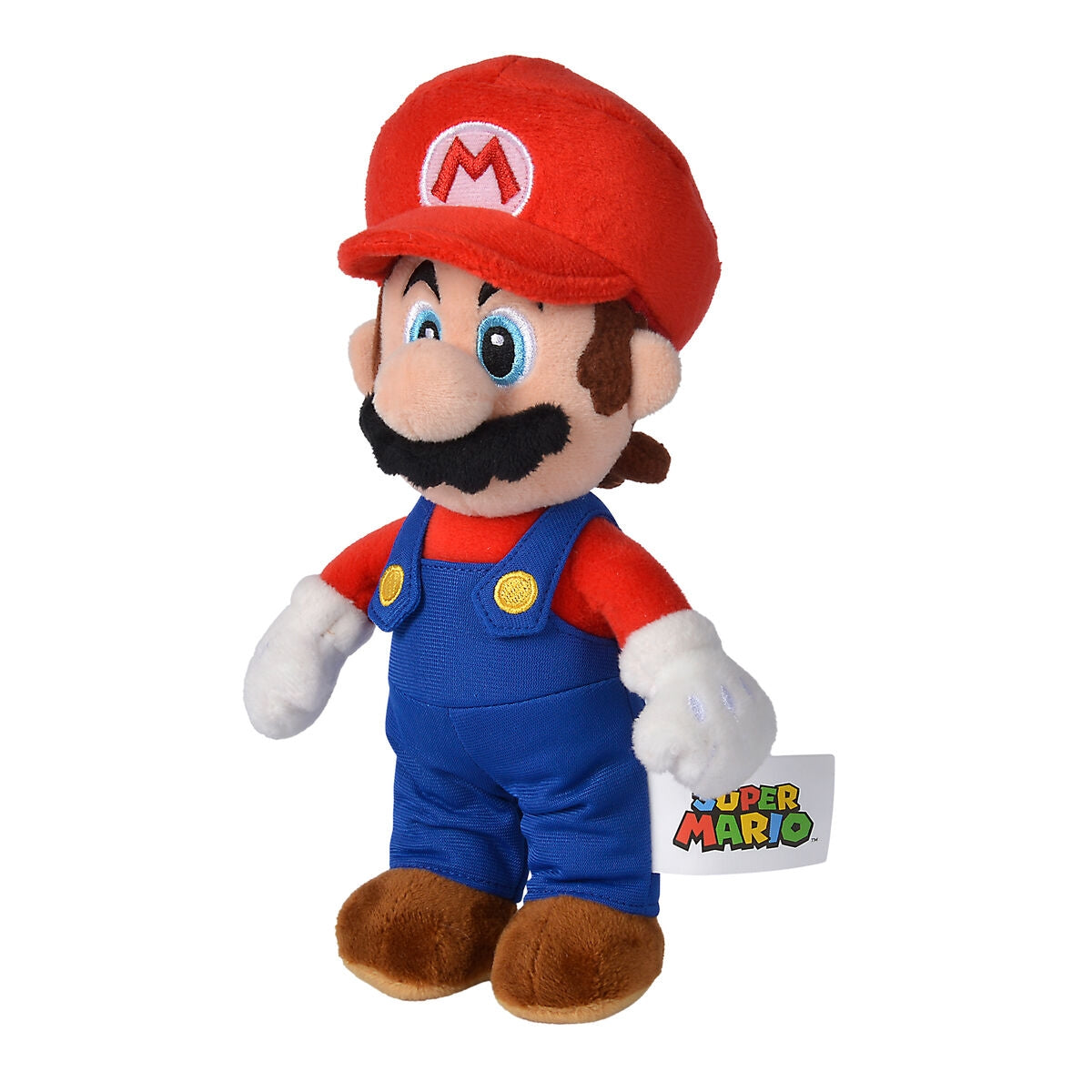 Super Mario Plyschleksak 20 cm - Mjuk, samlarbar, rolig