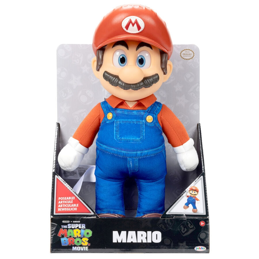 Super Mario Plyschleksak 30 cm - Mjuk, samlarbar, rolig present