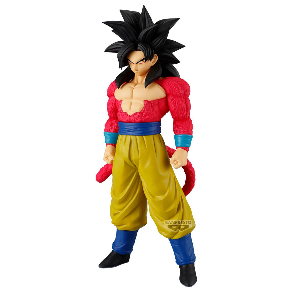Super Saiyan 4 Goku-figur, 21 cm, solid kant fungerar