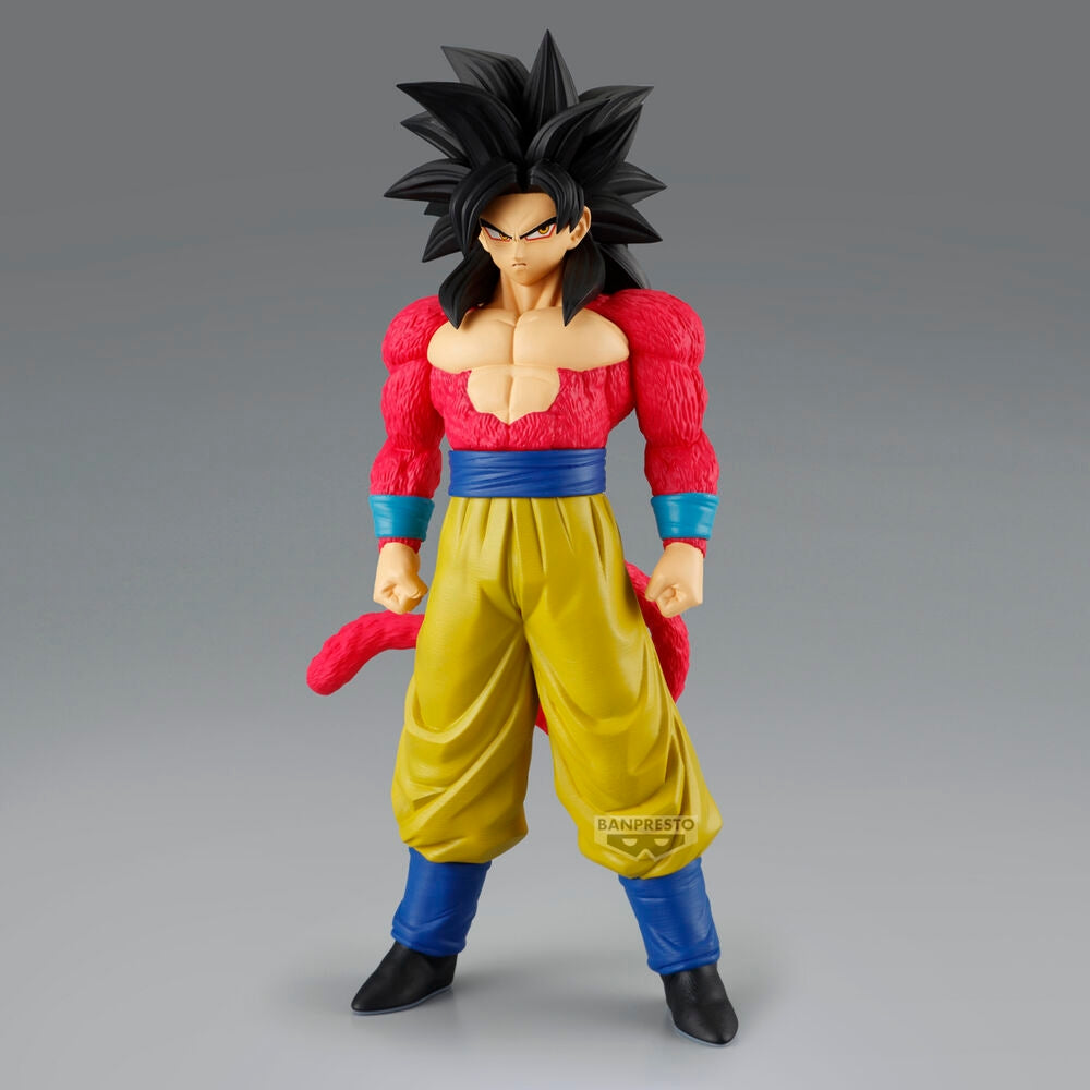 Super Saiyan 4 Goku-figur, 21 cm, solid kant fungerar
