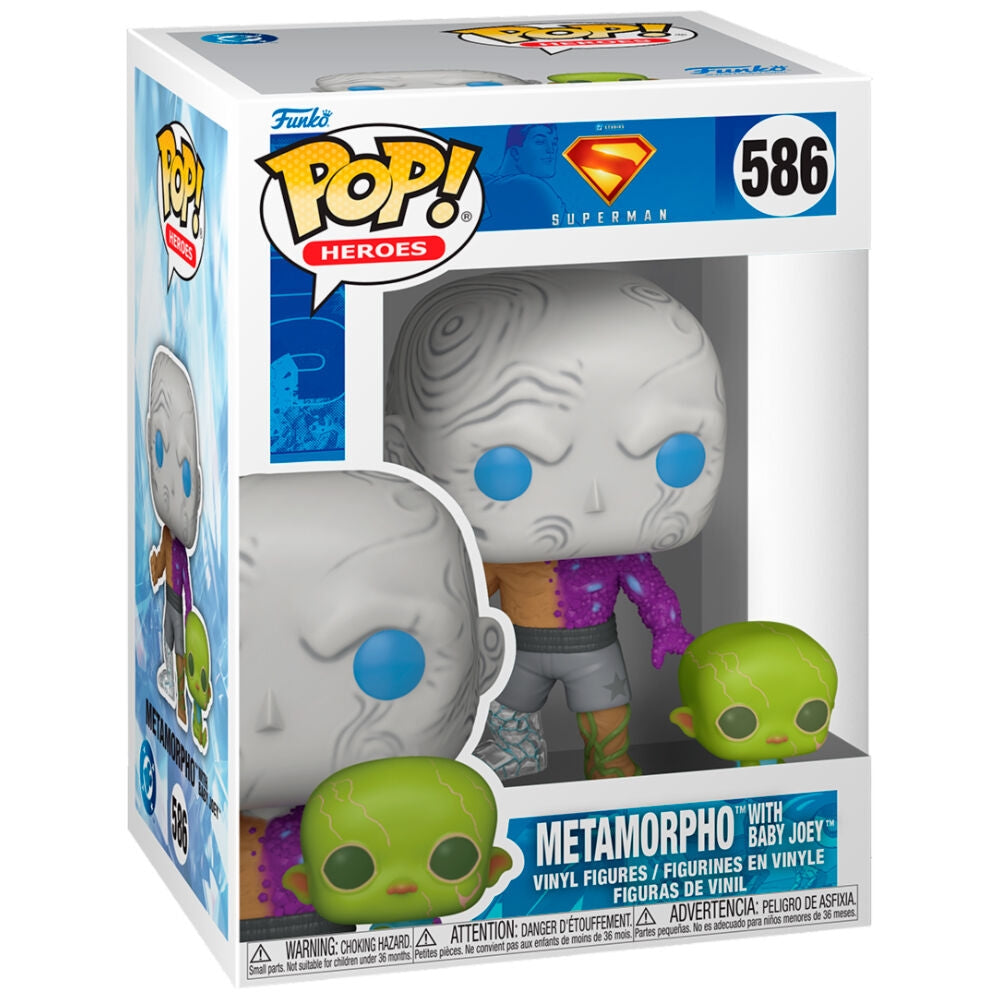 Superman Metamorpho Actionfigur med Baby Joey, 6-tum