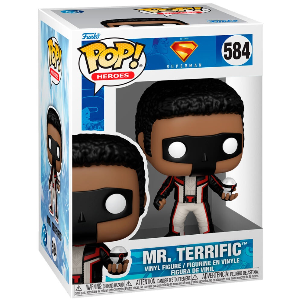 Superman POP Figure, DC Comics Collectible, 3,75-tum