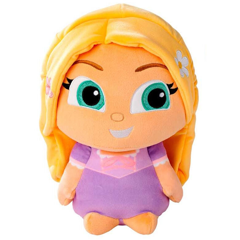 Tangled Rapunzel Plyschleksak 25 cm för barn, mjuk och gosig