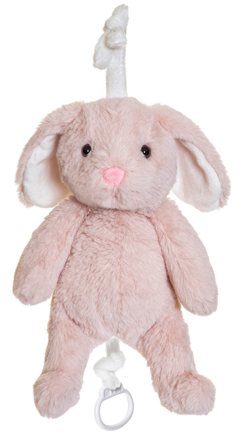 Teddykompaniet Musikdåse Rabbit Light Pink