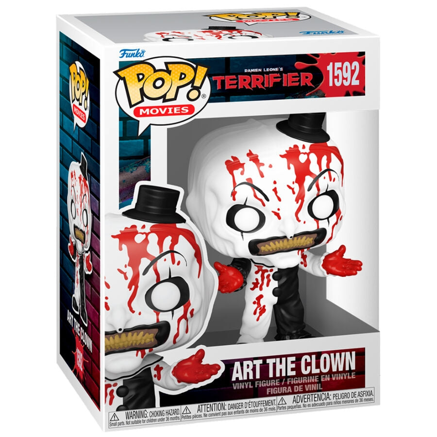 Terrifier 2 Art the Clown Figure, Collectible Horror Toy