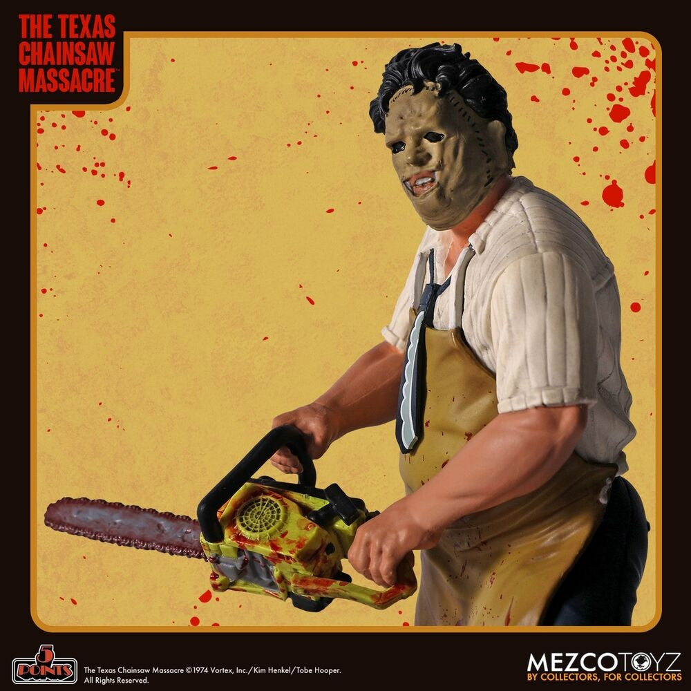 Texas Chainsaw Massacre Läderfigur, 9,5 cm samlarobjekt