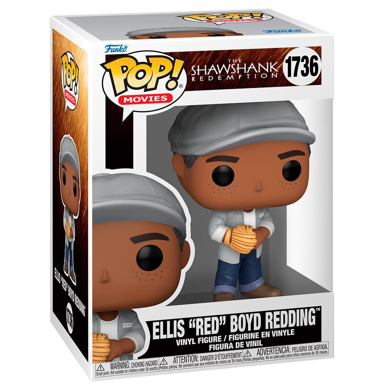 The Shawshank Redemption: Ellis Redding Action Figur, 7-tums