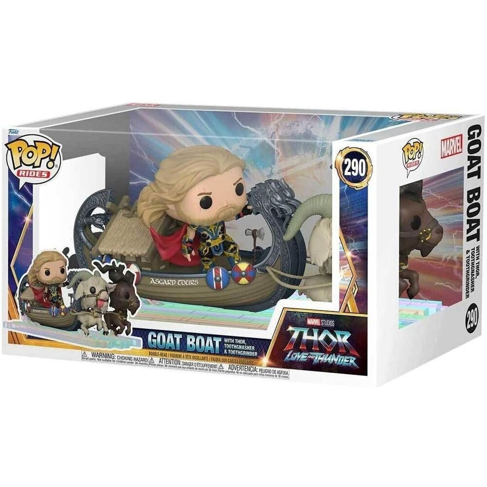 Thor Goat Boat Figure – Marvel Love and Thunder Collectible