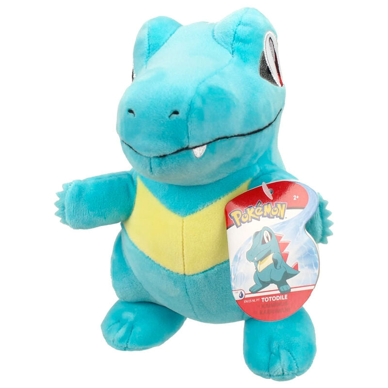 Totodile plyschleksak 20 cm - mjuk, gosig, perfekt för samlare