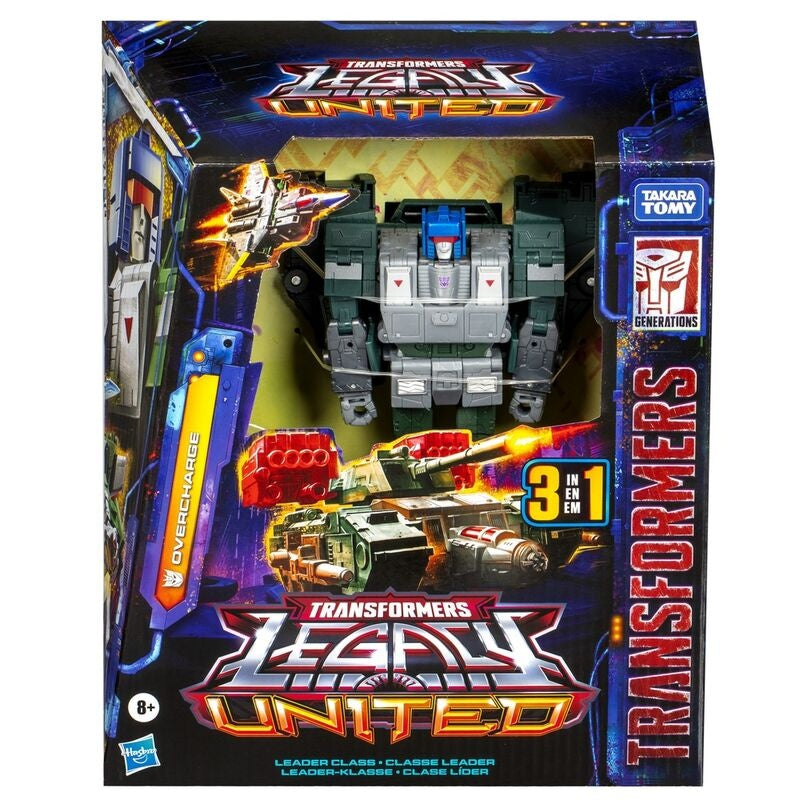Transformers Legacy United Overcharge Figur 19cm Action Toy
