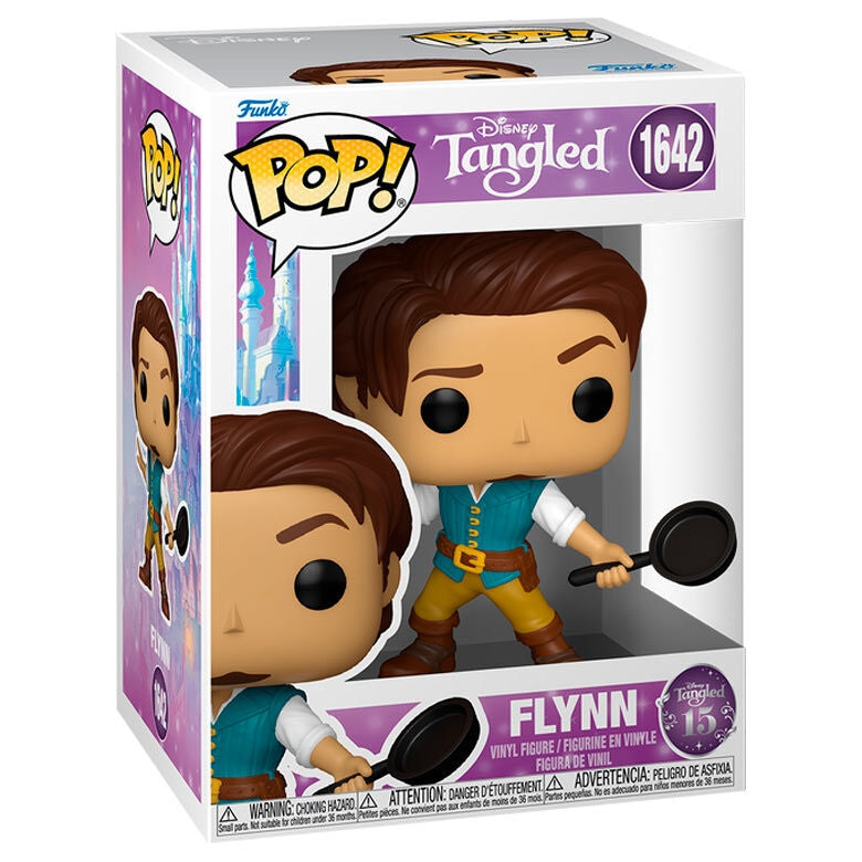 Trasslig Flynn-popfigur, samlarbar Disney-karaktärleksak