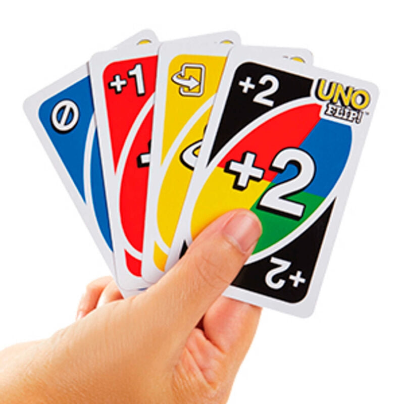 UNO Flip! Kortspel - Snabbt, familjevänligt roligt
