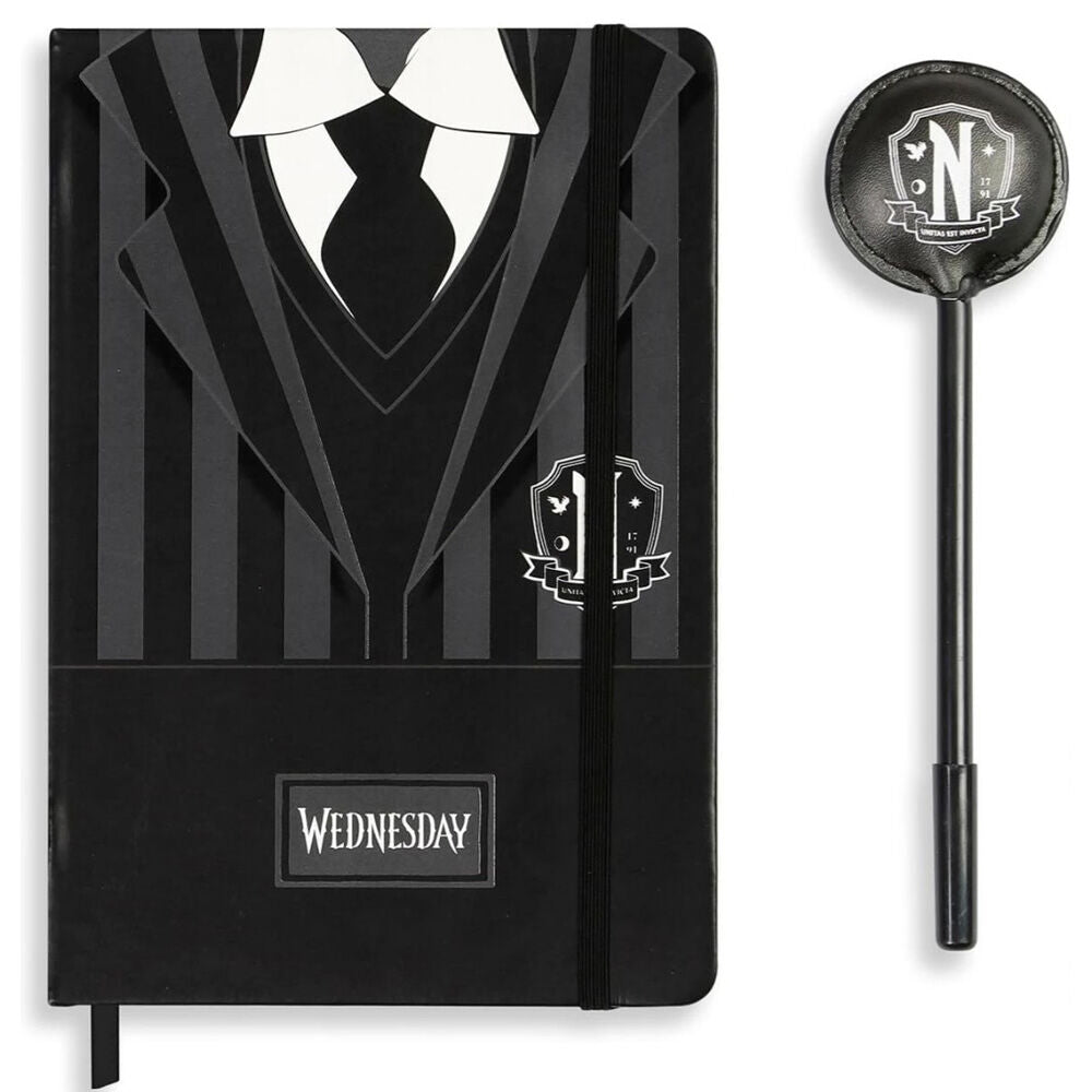 Uniform dagbok och pennset för skol- eller kontorsbruk