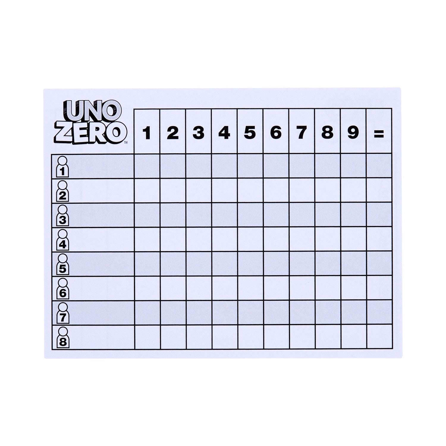 Uno-kortspel, strategisk twist, 112 kort, poängbok ingår