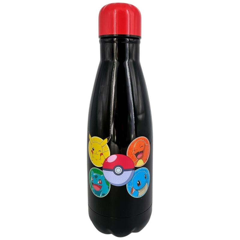 Vattenflaska i rostfritt stål 500 ml, hållbar och läcksäker
