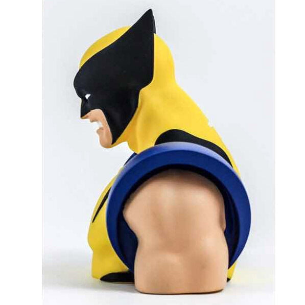 Wolverine Sparkassebyst, 20 cm, X-Men samlarfigur