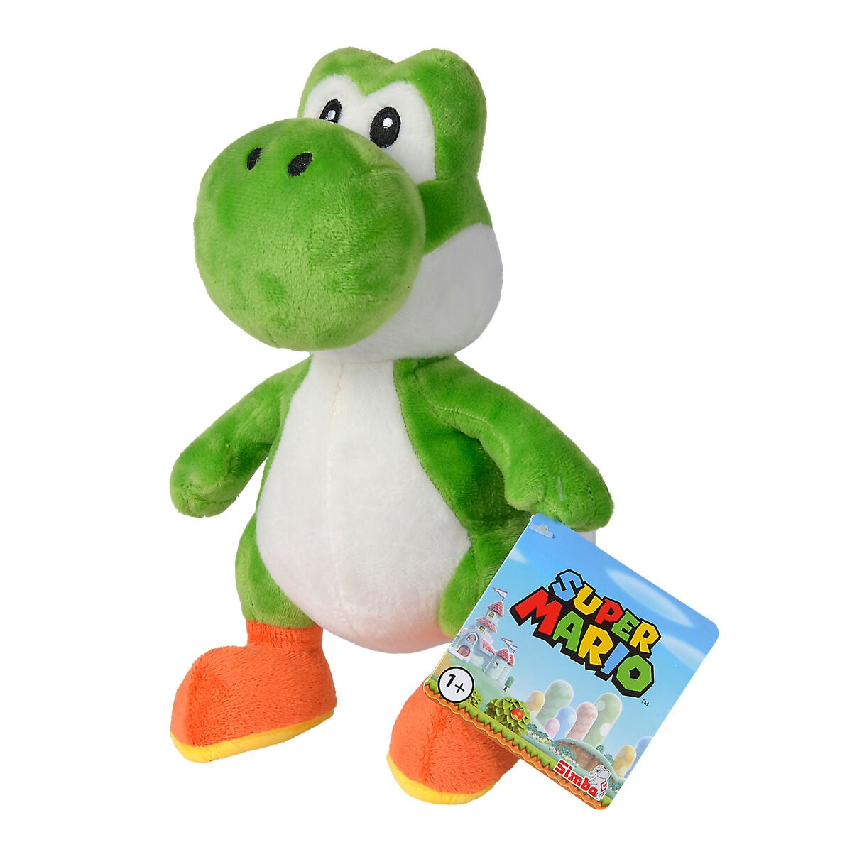 Yoshi Plyschleksak 20cm - Super Mario Character Mjukleksak