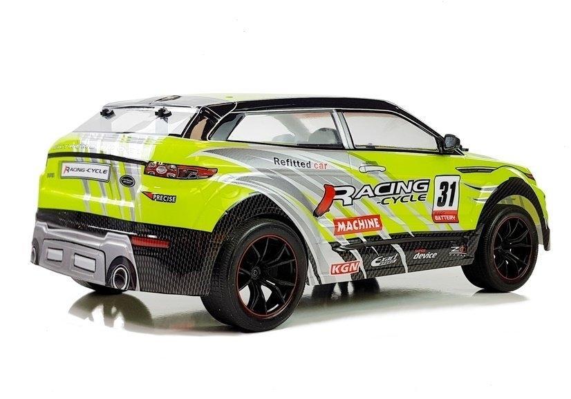 1:10 Grøn R/C SUV - High-Speed ​​​​Off-Road Adventure