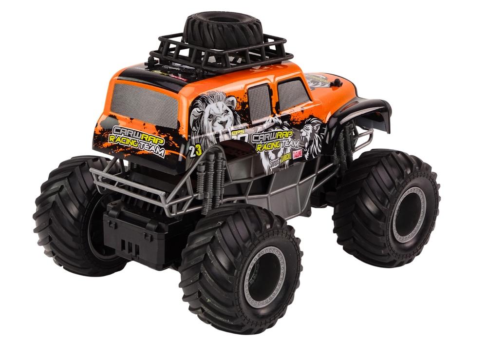 1:16 Orange Off-Road RC-bil: 13km/h, 25min Speltid