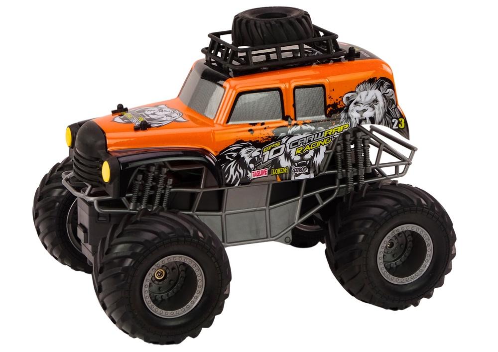 1:16 Orange Off-Road RC-bil: 13km/h, 25min Speltid