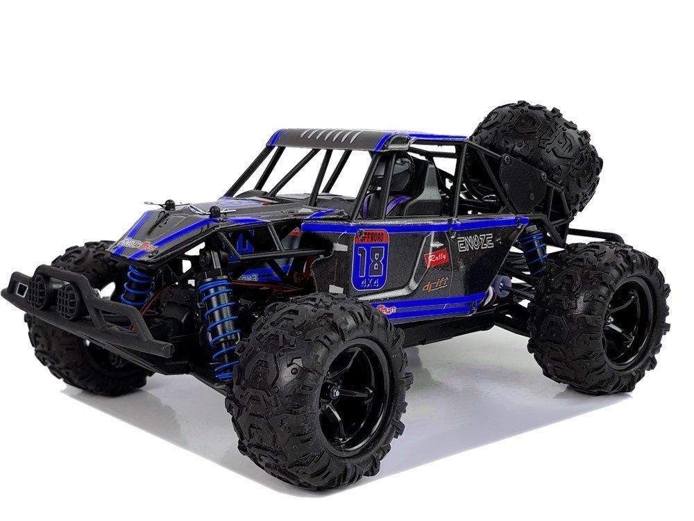 Skala 1:18 Blue Off-Road RC Buggy - 45 km/h Thrill