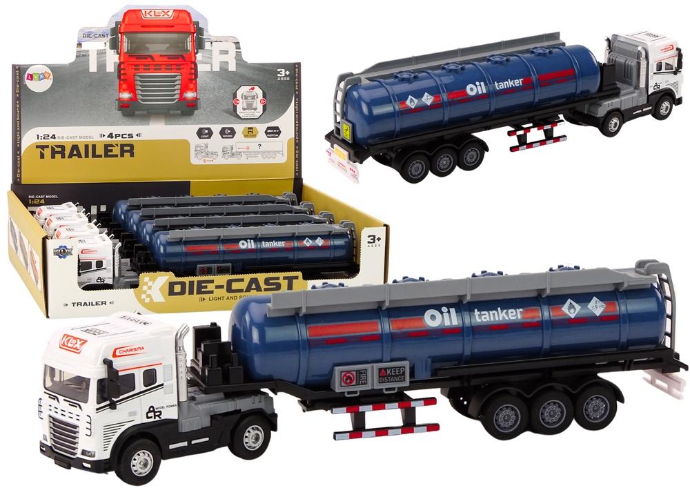 1:24 Fuel Tank Truck TIR - Realistiske lyde og lys!