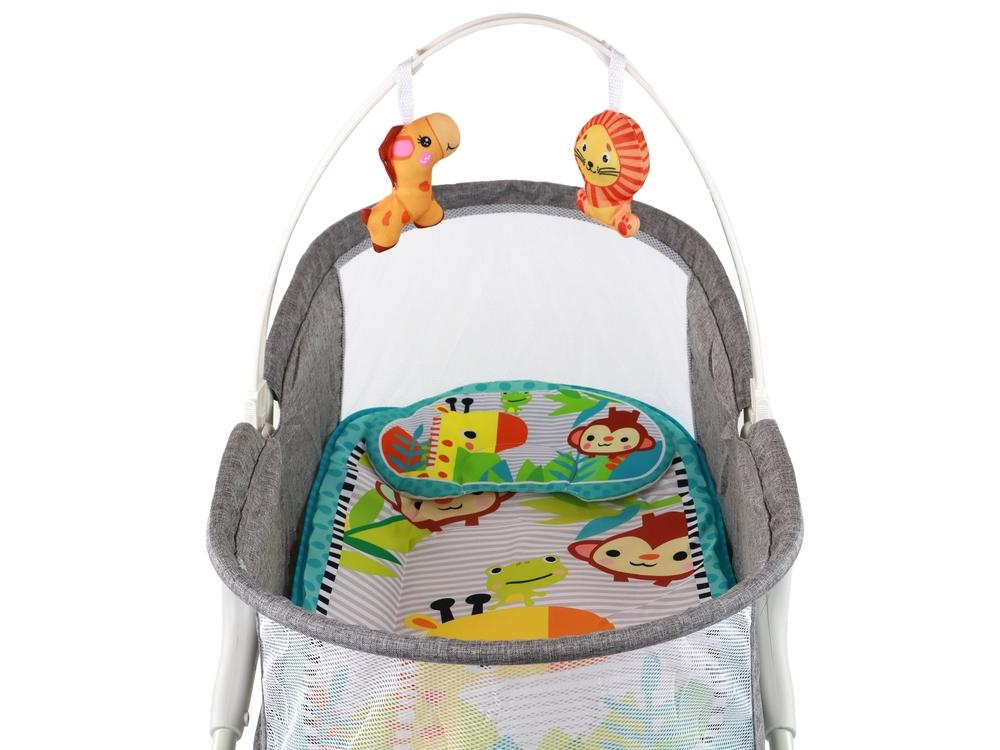 2in1 Baby Rocker: säng, matta, ljud och vibrationer