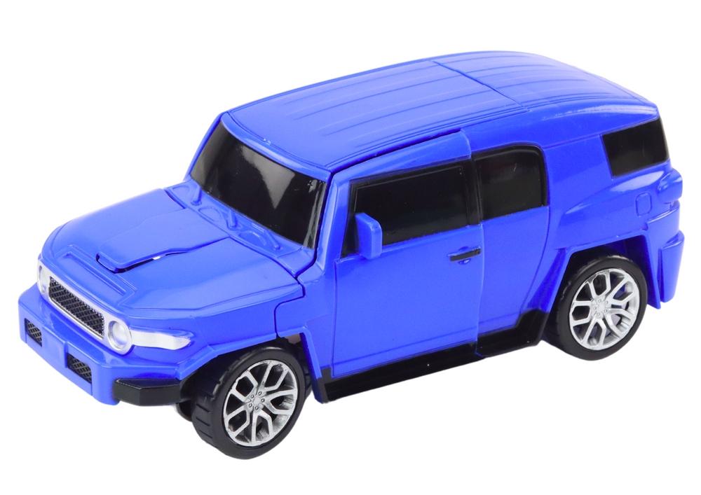 2in1 Blue Auto Robot: Transform, Battle och Race Fun