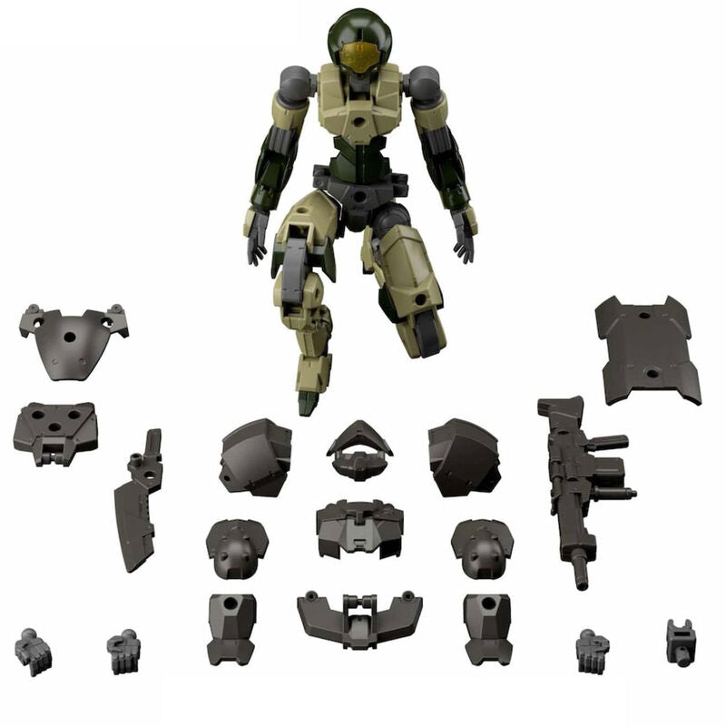 30MM 1/144 Skala EXM-A9A Army Type Action Figur