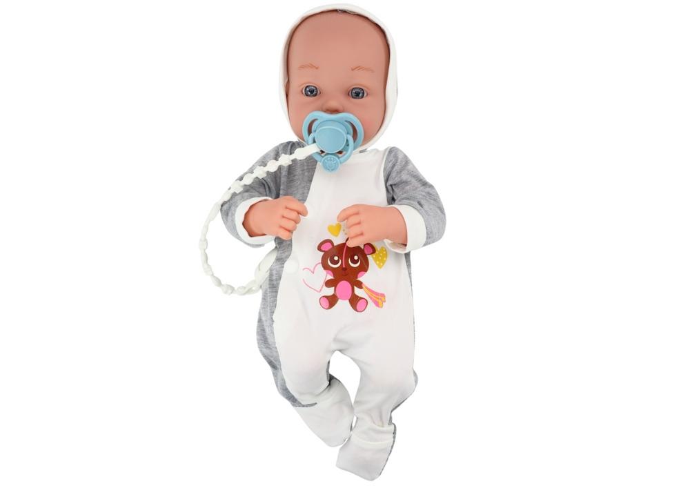 35 cm Baby Doll Set med napp, filt & body