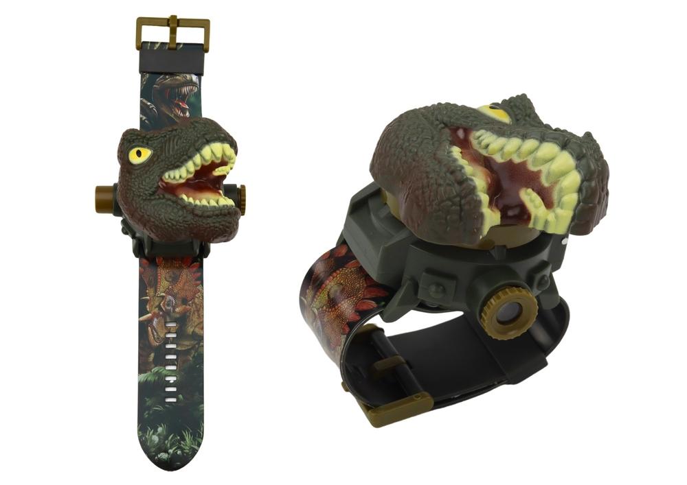 3D Dinosaur Projector Watch: T-Rex Timepiece for Kids