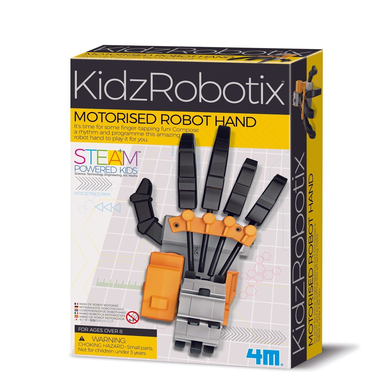 4M Kidzrobotix Gör-det-själv Set Motoriserad Robot Hand